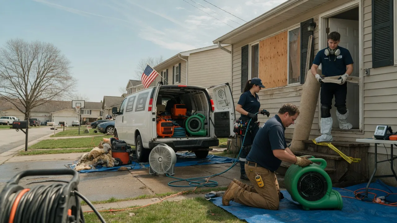 Water Damage Restoration in Garrison, MN near me